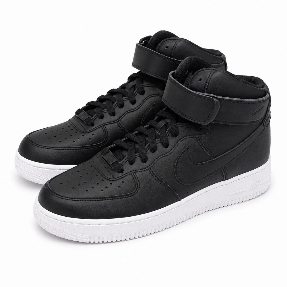 Nike Air Force 1 High by You High Top Black White AQ3777-992 Women's Size 8.5